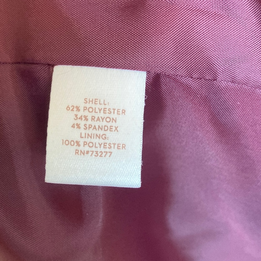 Lauren Conrad blazer office jacket longer length shoulder pads business casual 2 - Picture 15 of 17